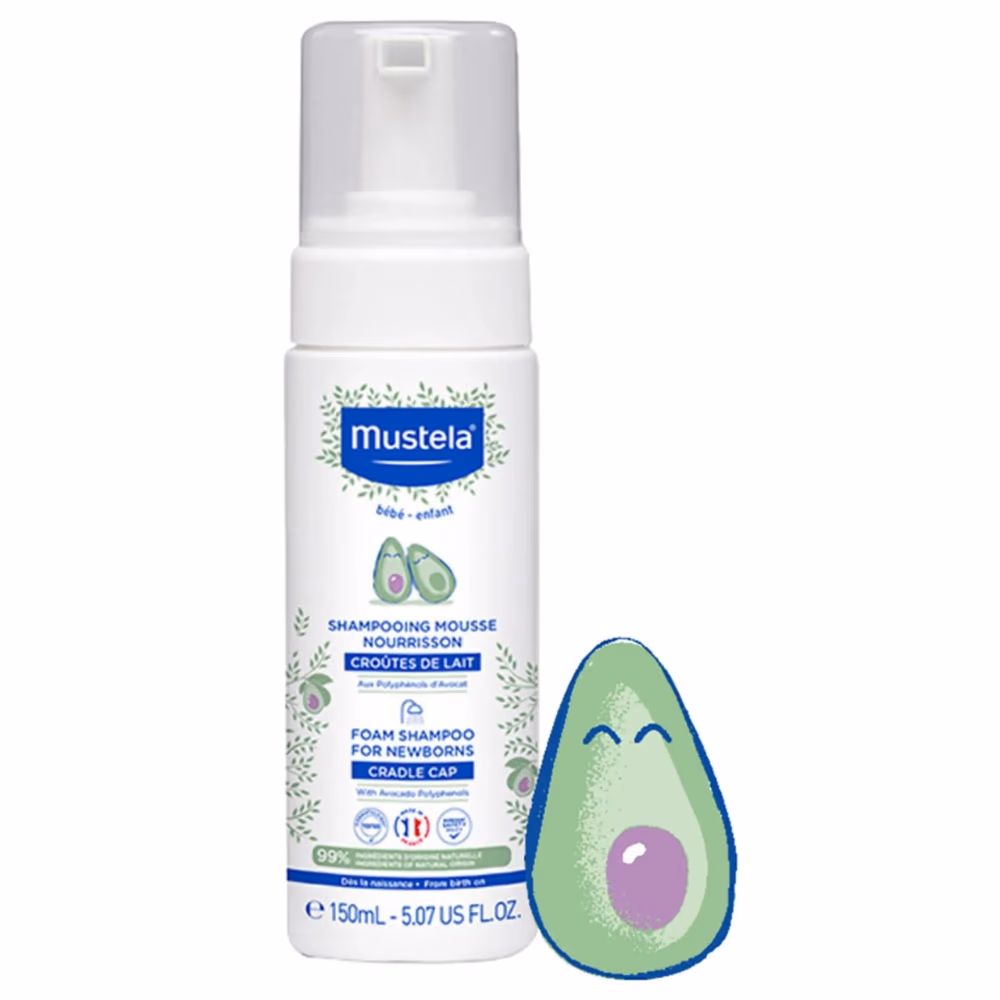 Mustela newborn foam shampoo 150ML 3