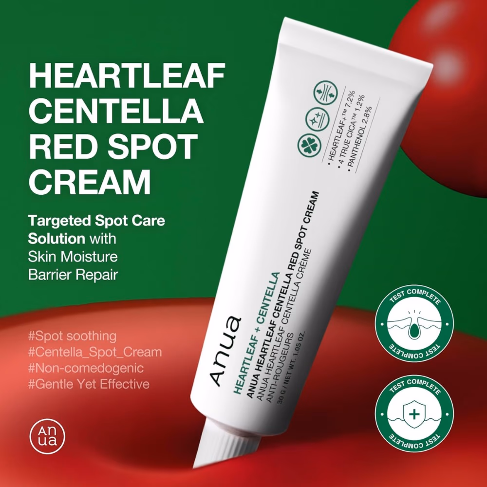 Anua Heartleaf Centella Red Spot Cream 30g 2