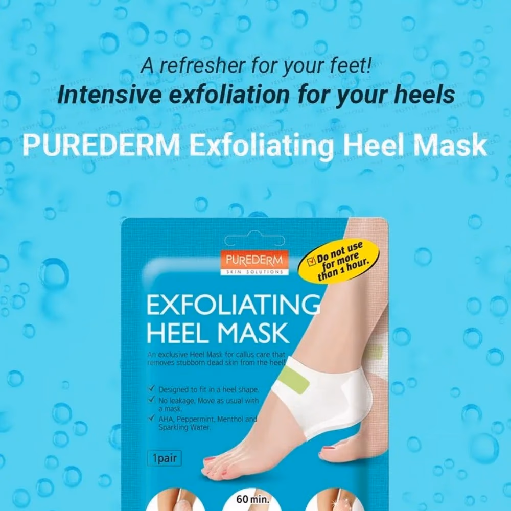 Puredrem Exfoliating Heel Mask 1 Pair 5