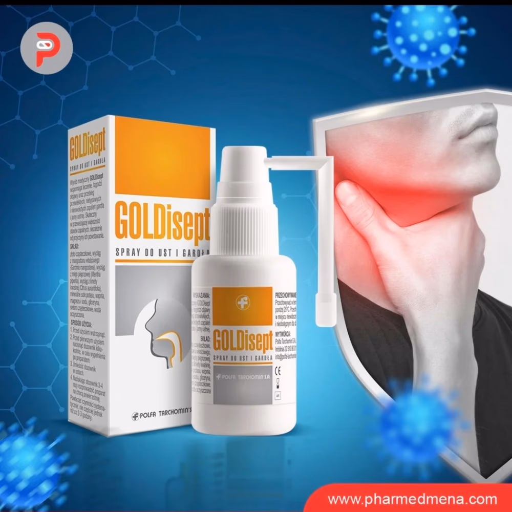 Goldisept Throat Spray 25ml 5