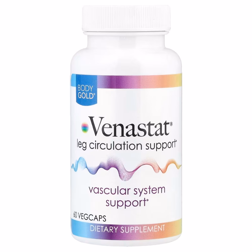 Body Gold Venastat Leg Circulation 60 Vegetarian Capsules 3