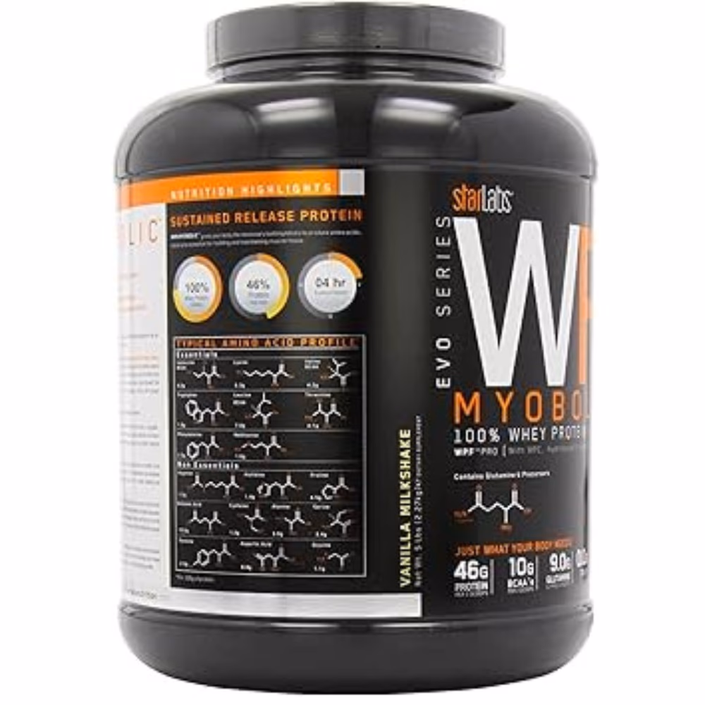 Starlabs Nutrition WP8 Myobolic 2.27kg - Vanilla Milkshake 2