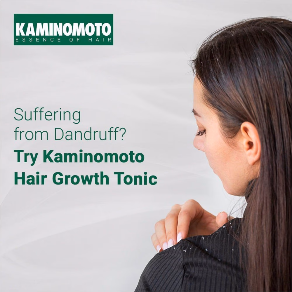 Kaminomoto Hair Tonic 180ml - Stimulate Hair Growth And Strengthen Roots  5