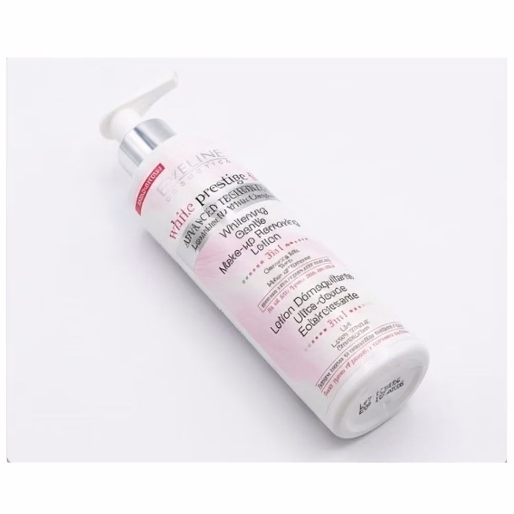 Eveline White Prestige 4D Whitening Makeup Removing Lotion 245ml 4