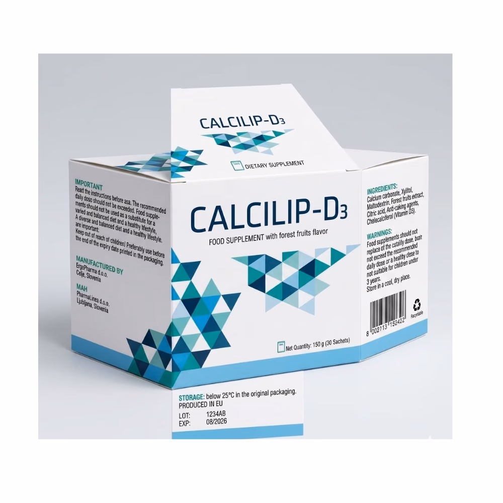 Calcilip D3 30 Sachets 2