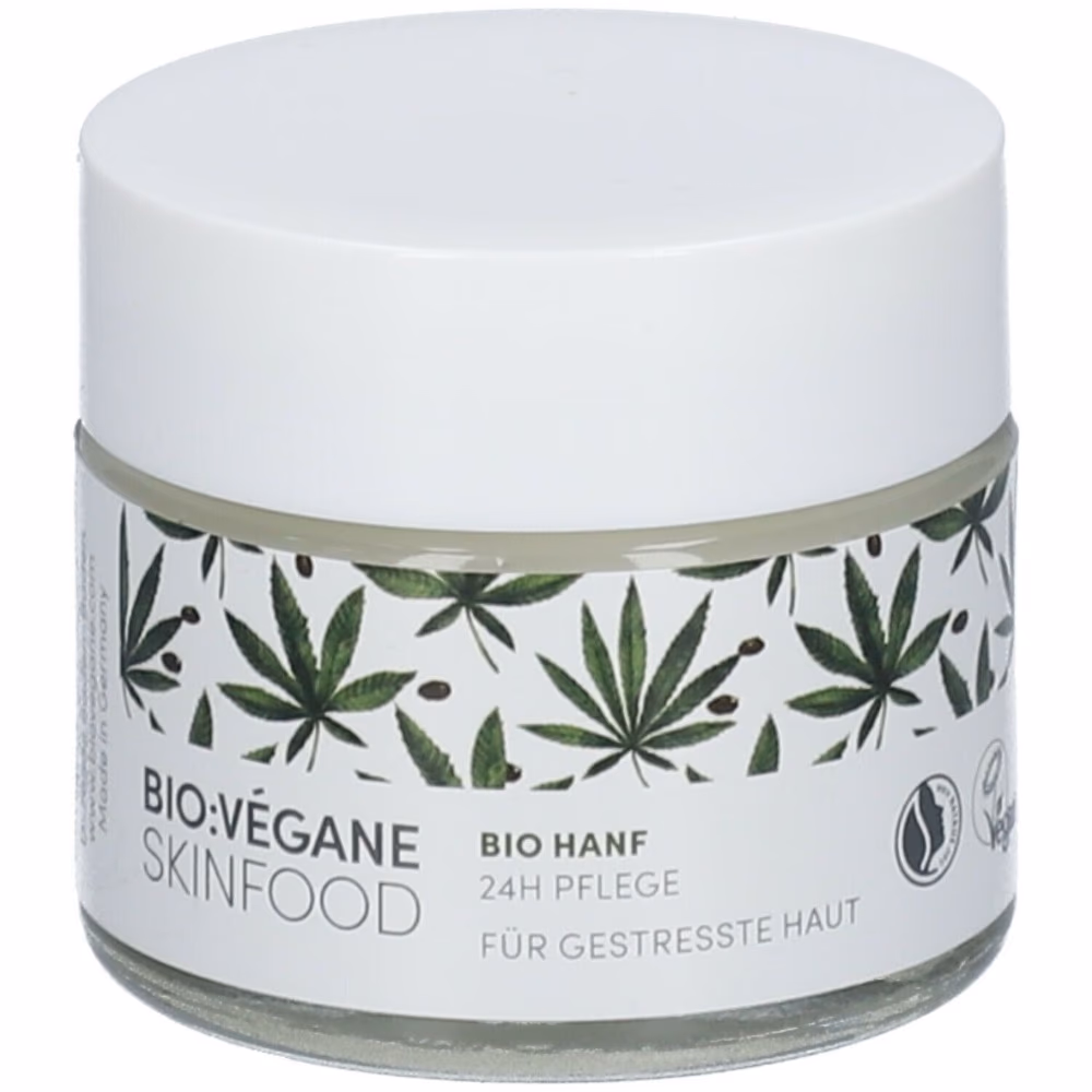 BIO VEGANE Skinfood Organic Hemp 24h Pflege 49g 2