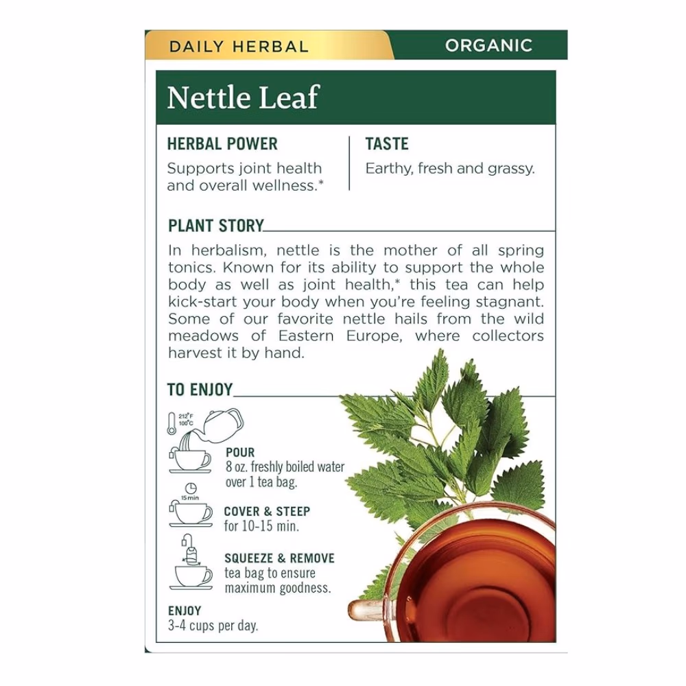 Traditional Organic Nettle Leaf Tea 16 Bags  3