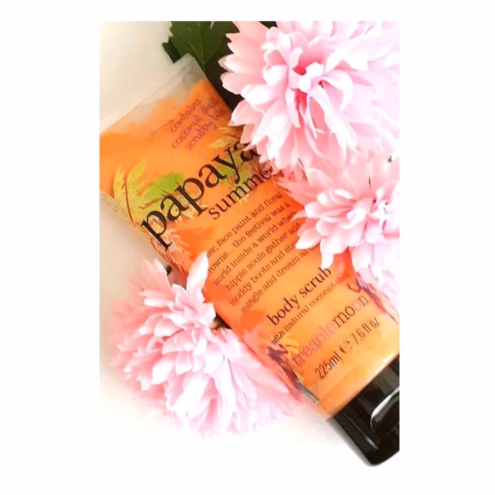 Treacle Moon Papaya Summer Smooth Body Scrub 225ml  2