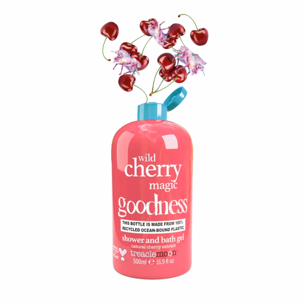 Treacle Moon Wild Cherry Magic Shower Bath Gel 500ml  3