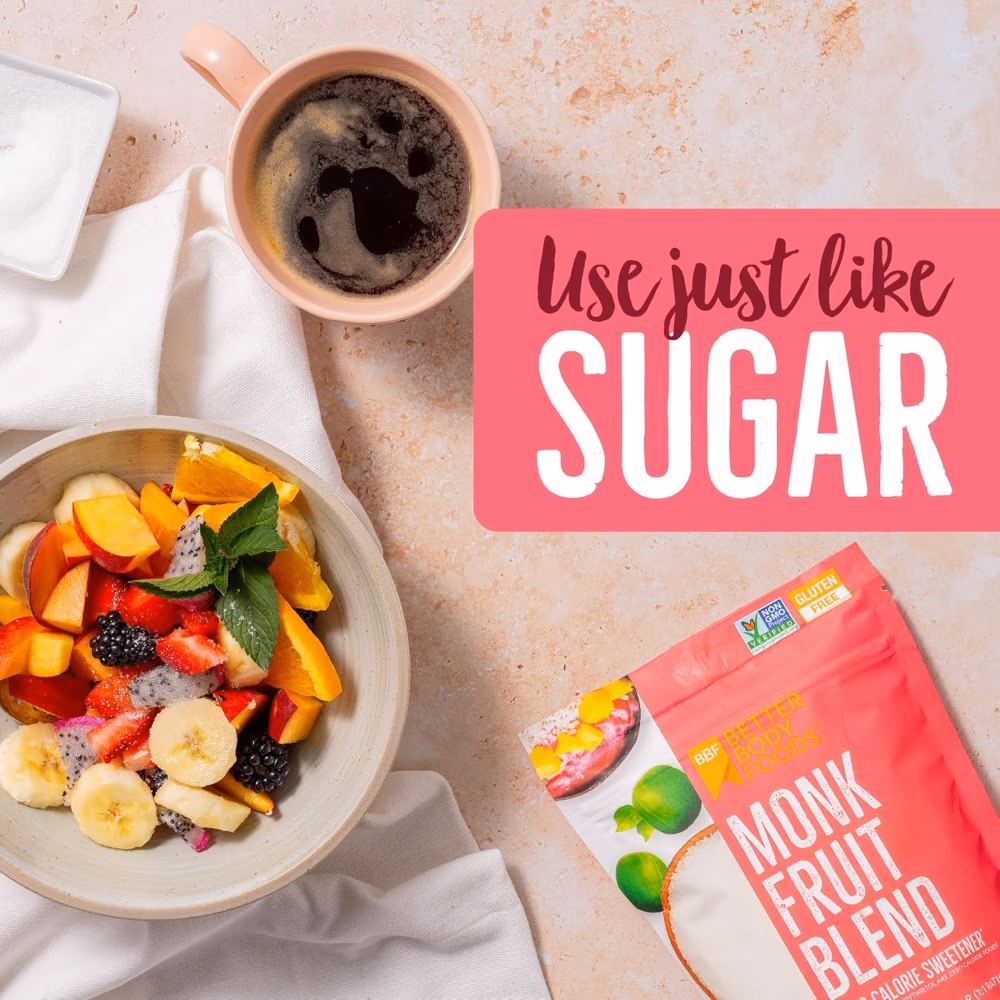 Better Body Food Monk Fruit Blend 1lb 3