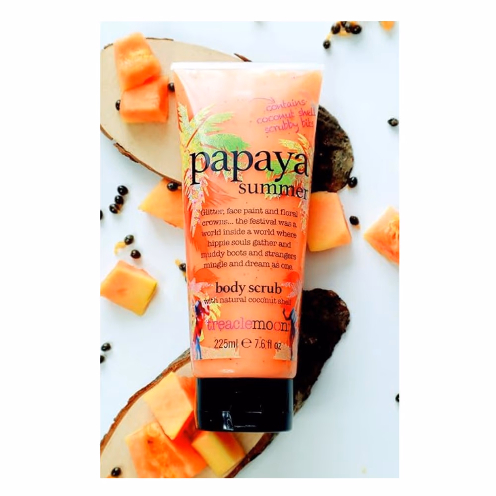 Treacle Moon Papaya Summer Smooth Body Scrub 225ml  3