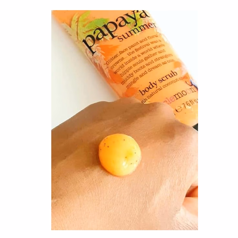 Treacle Moon Papaya Summer Smooth Body Scrub 225ml  4