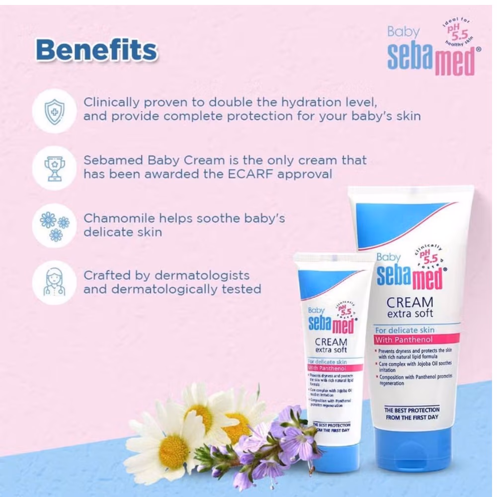 Sebamed Baby Cream Extra Soft 300ml 2