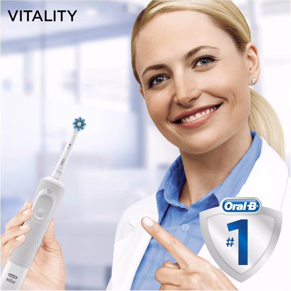 Oral-B Vitality 100 Toothbrush White 4131 5