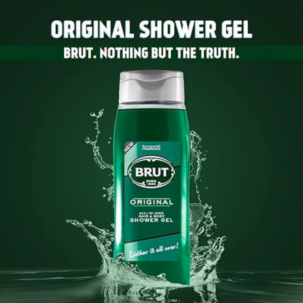 Brut Shower Gel Original 500ml  2