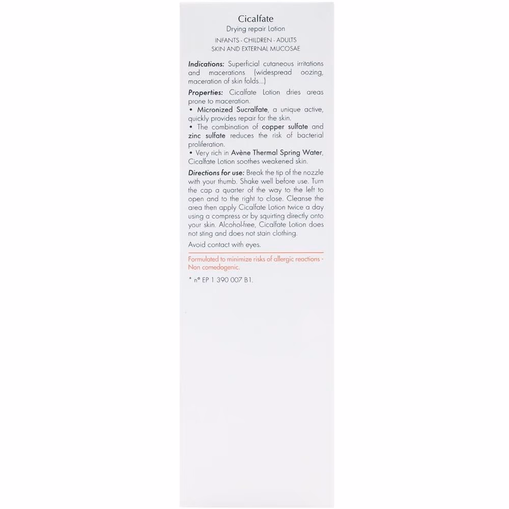 Avene Cicalfate Lotion 40ml 3