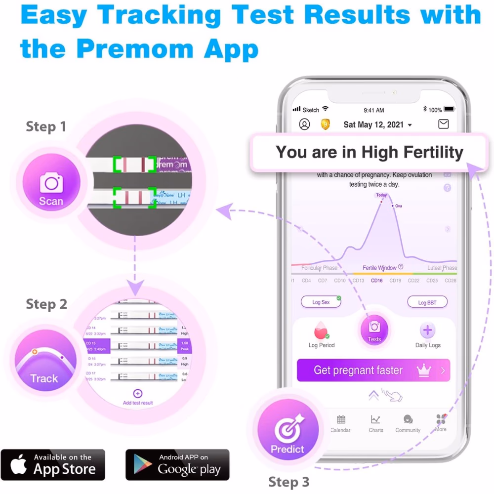 Easy Home Ovulation Test- 25 Strips 3