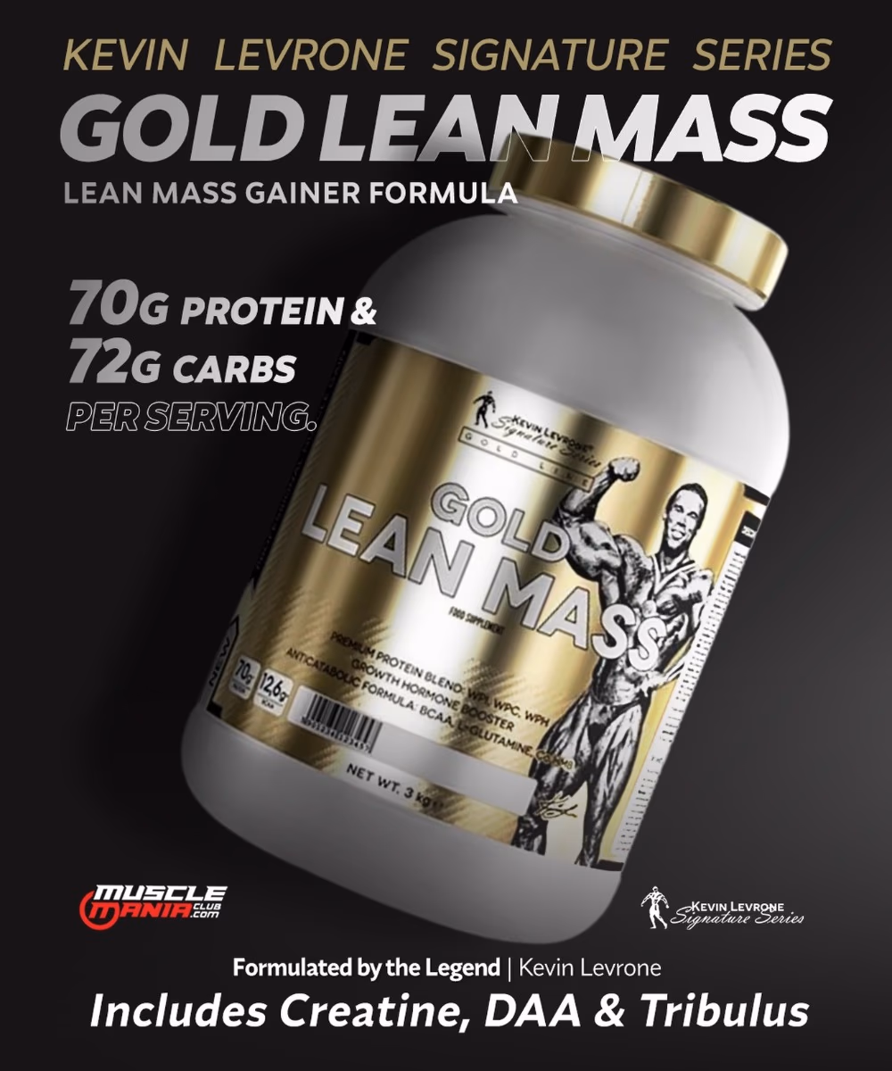 Kevin Levrone Gold Lean Mass Chocolate 3kg  2