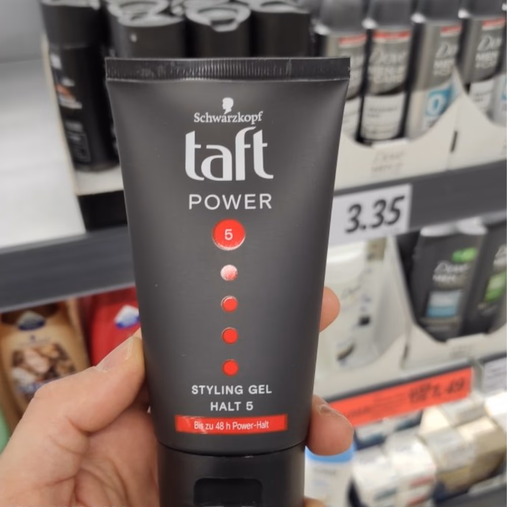 Schwarzkopf Taft Power 5 Styling Gel 150ml 3