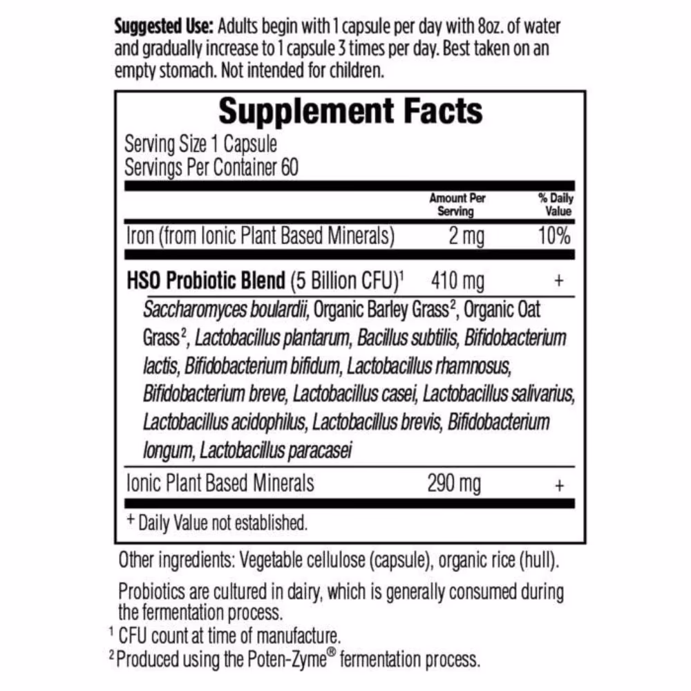 Garden of Life Primal Defense Ultra Probiotic 60 Vegetarian Capsules 2