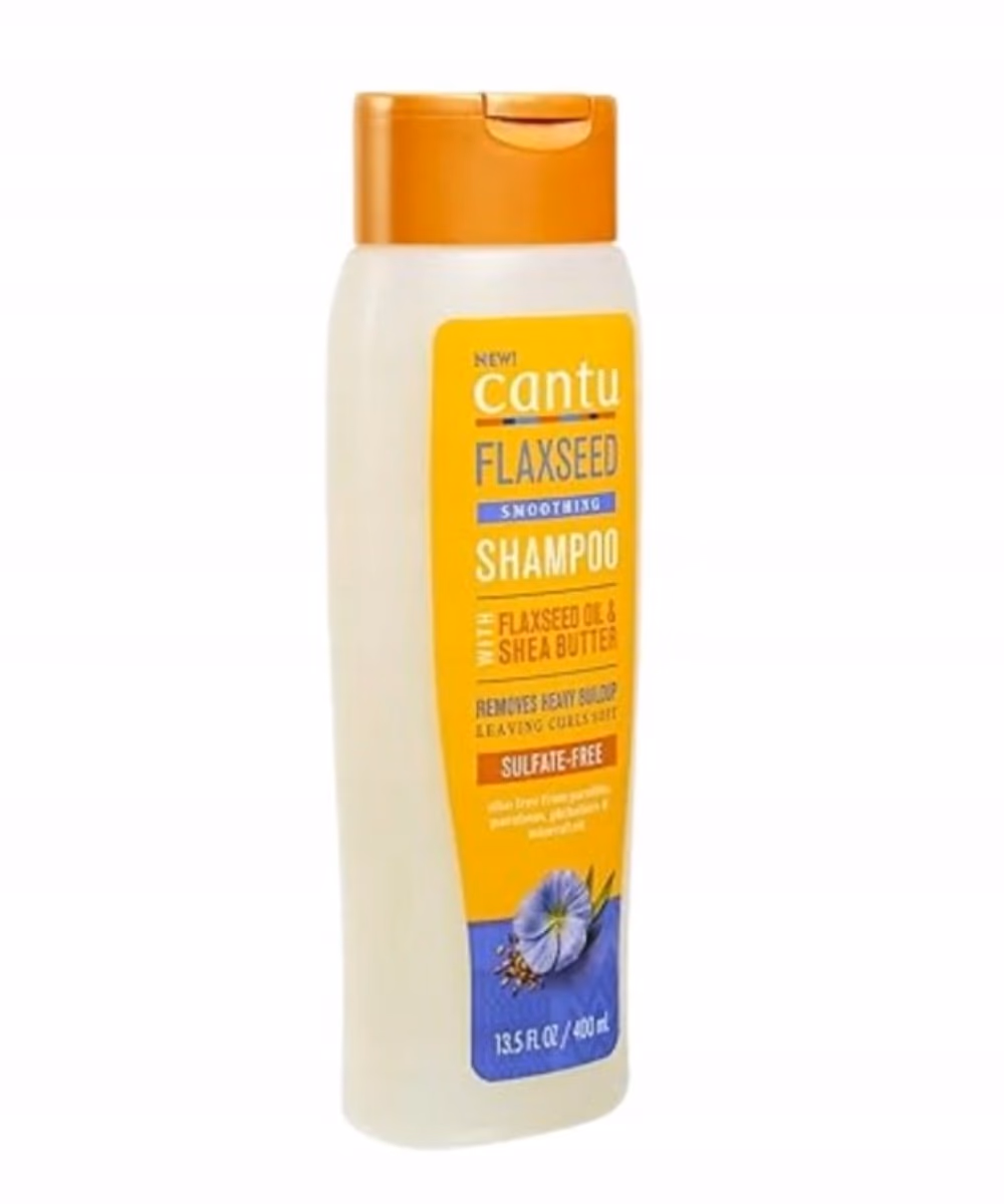 Cantu Flaxseed Smoothing Shampoo 400ml 3