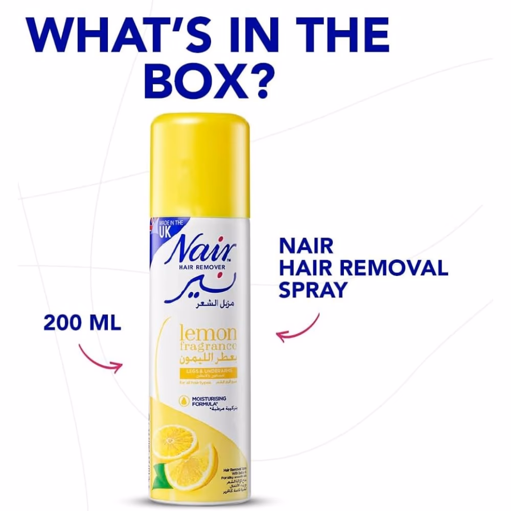 Nair Hair Removal Spray with Lemon 3
