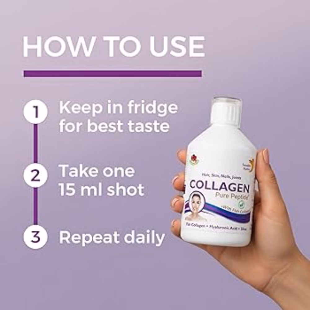 Swedish Nutra Collagen 10,000mg Fish Liquid 500ml 3