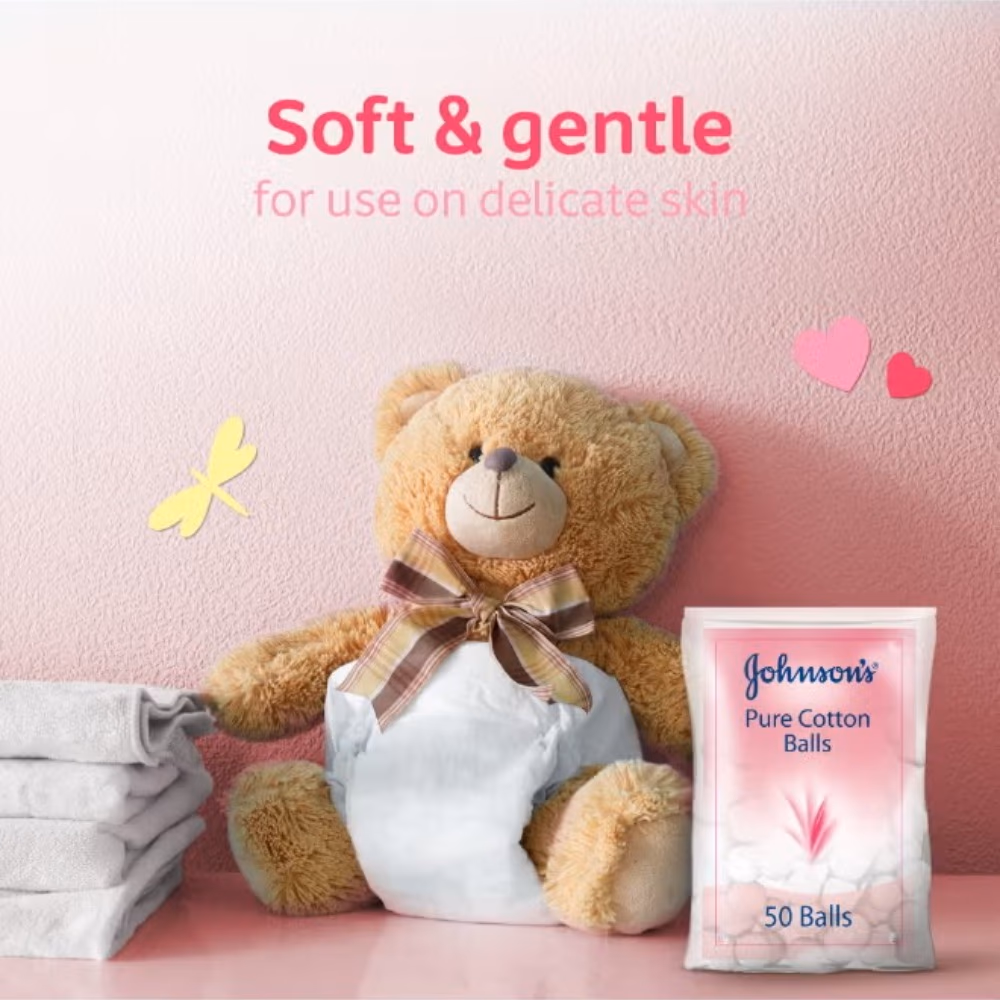 Johnsons Cotton Balls 50pcs 5