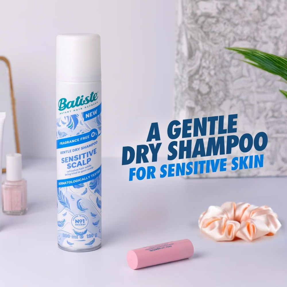 batiste sensitive scalpy dry shmp fragrn free 200ml 4