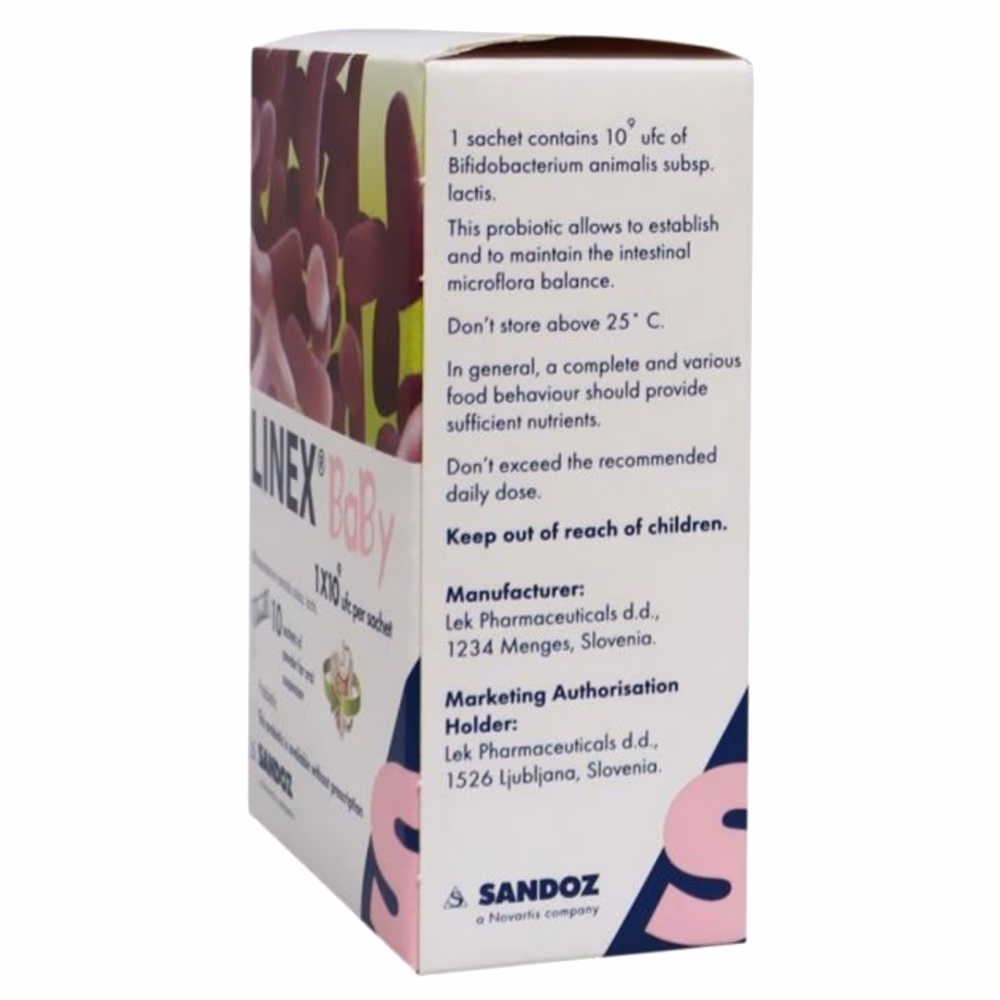 Linex Kids 100 Milligrams Sachets 10 S 2