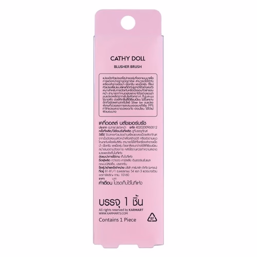 Cathy Doll Face Blusher Brush 2