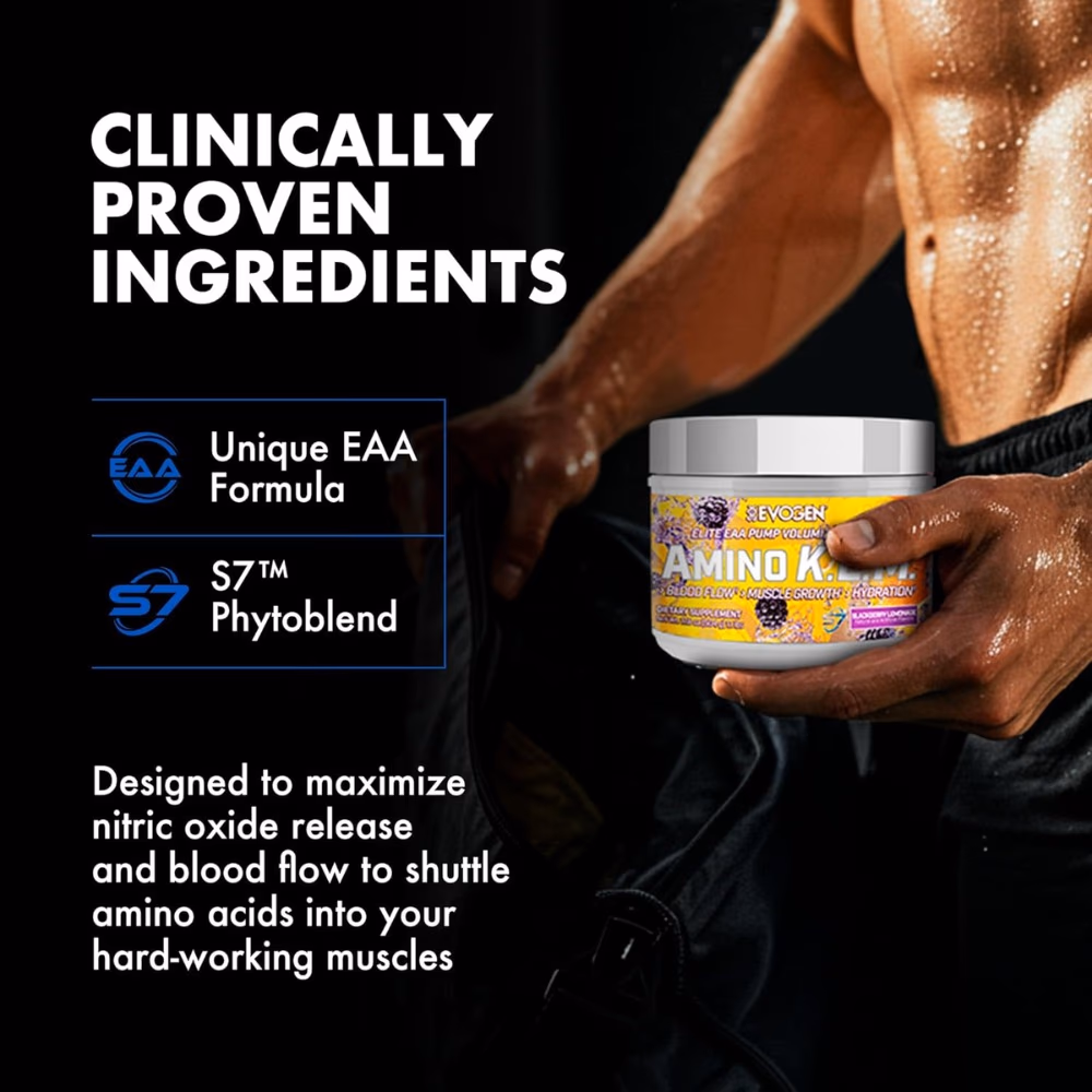 Evogen Amino K E M Blackberry Lemonade 504gm 5