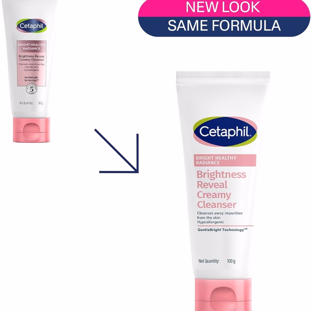 Cetaphil Brightness Reveal Creamy Cleanser 100gm 3