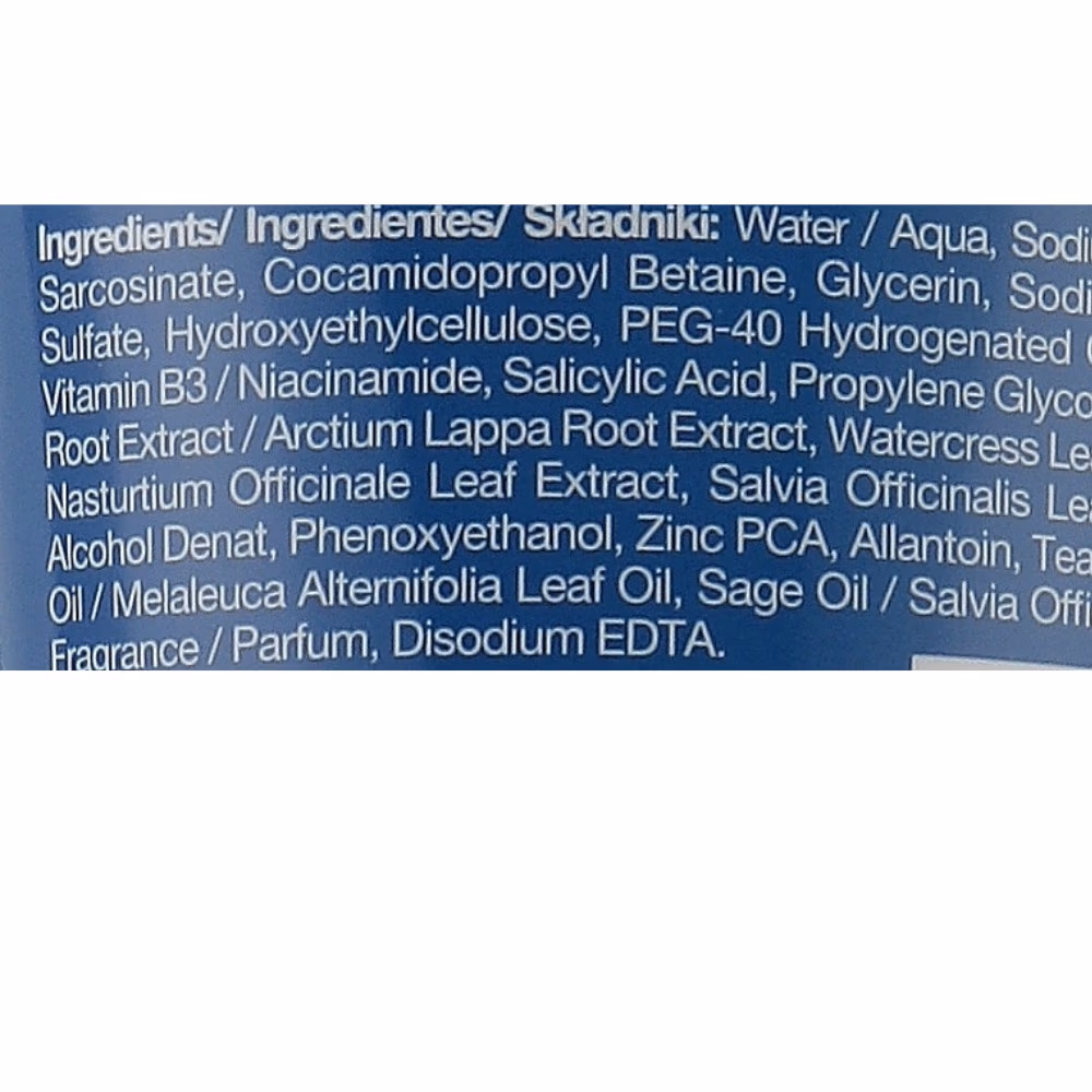 Revuele Salicylic Acid & Zinc Facial Wash Gel 200ml 2