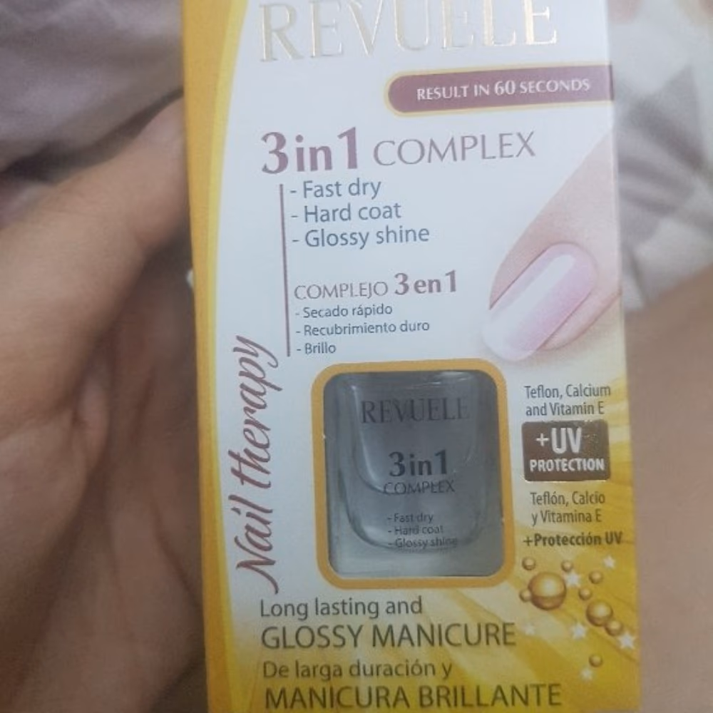 Revuele 3-in-1 Complex + UV Glossy Manicure 10ml 2