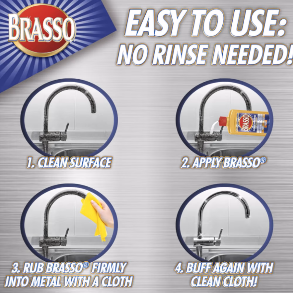 Brasso 7 Metal Polish 236ml 2