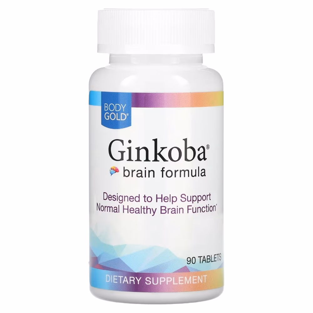 Body Gold Ginkoba Brain Formula 90 Tablets 3