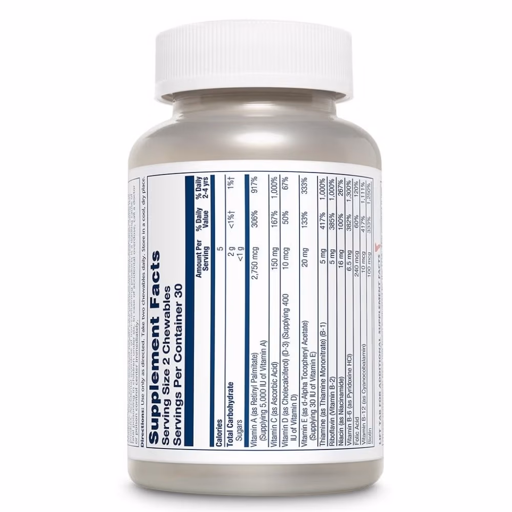 Solaray Kids Vitamins & Minerals 60 Chewables 2