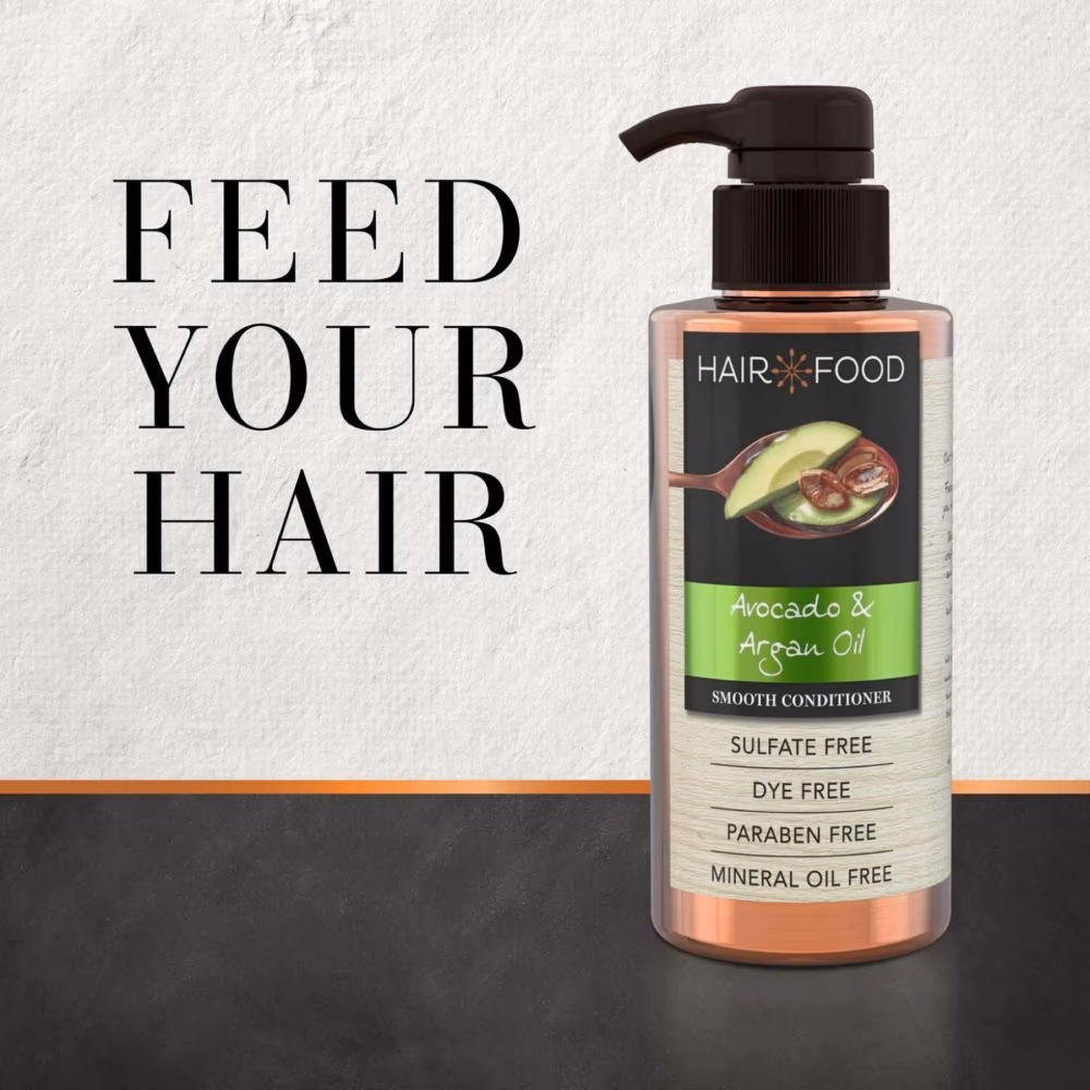 Hair Food Avocado & Argan Oil Smoothing Shampoo 300ml 3
