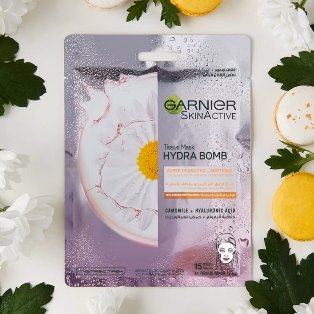 Garnier skinActive Hydra Bomb Chamomile Tissue Mask 32g 5