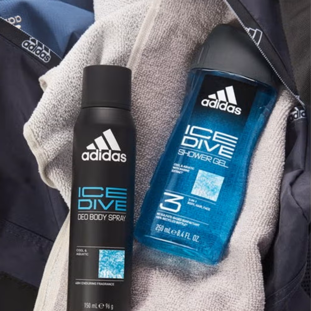 Adidas Ice Dive Deo Body Spray 150ml 3
