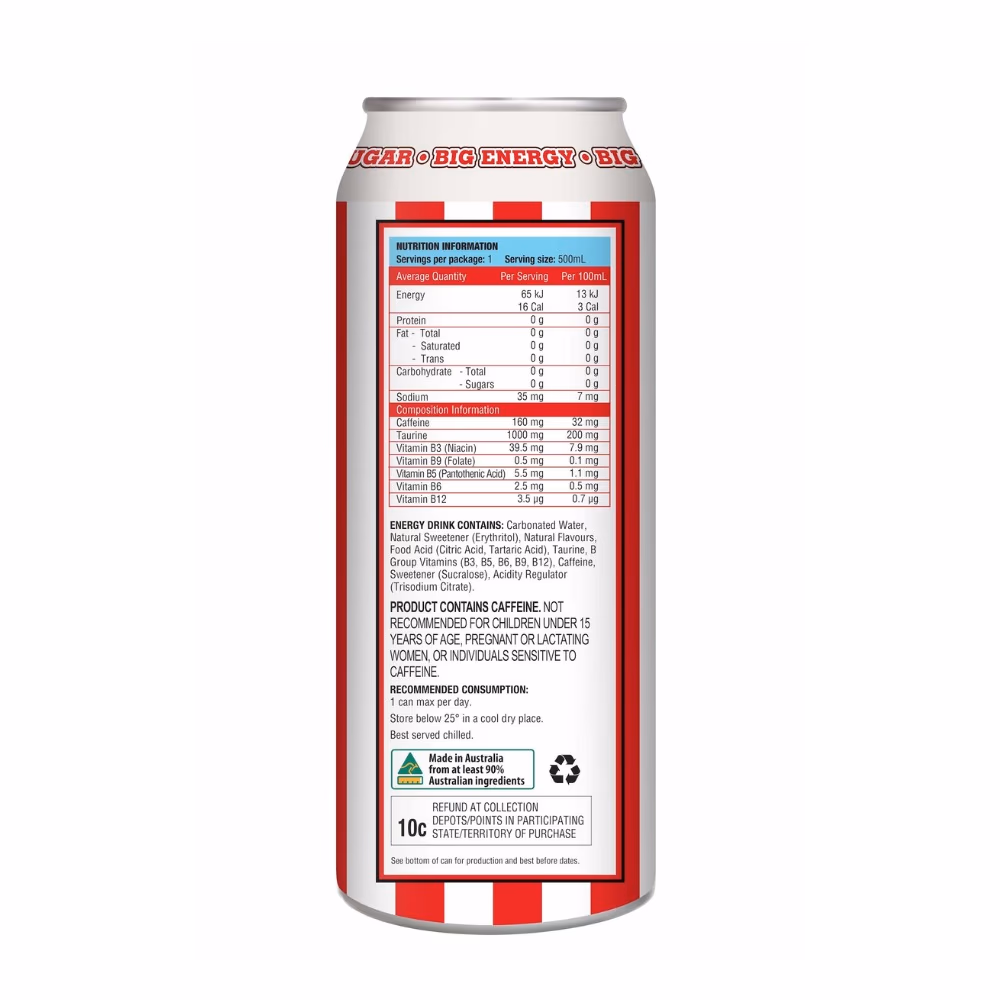 Adonis Big Energy RTD Mountain Ice 500ml 2