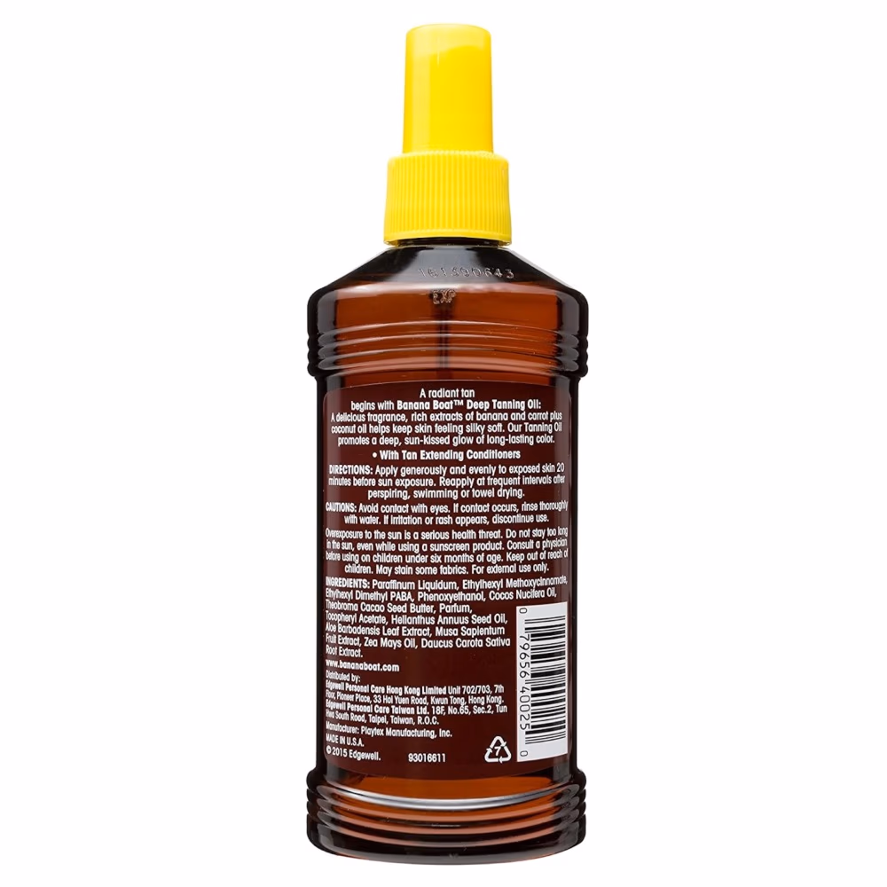 Banana Boat Tanning Oil SPF4 236ml 2