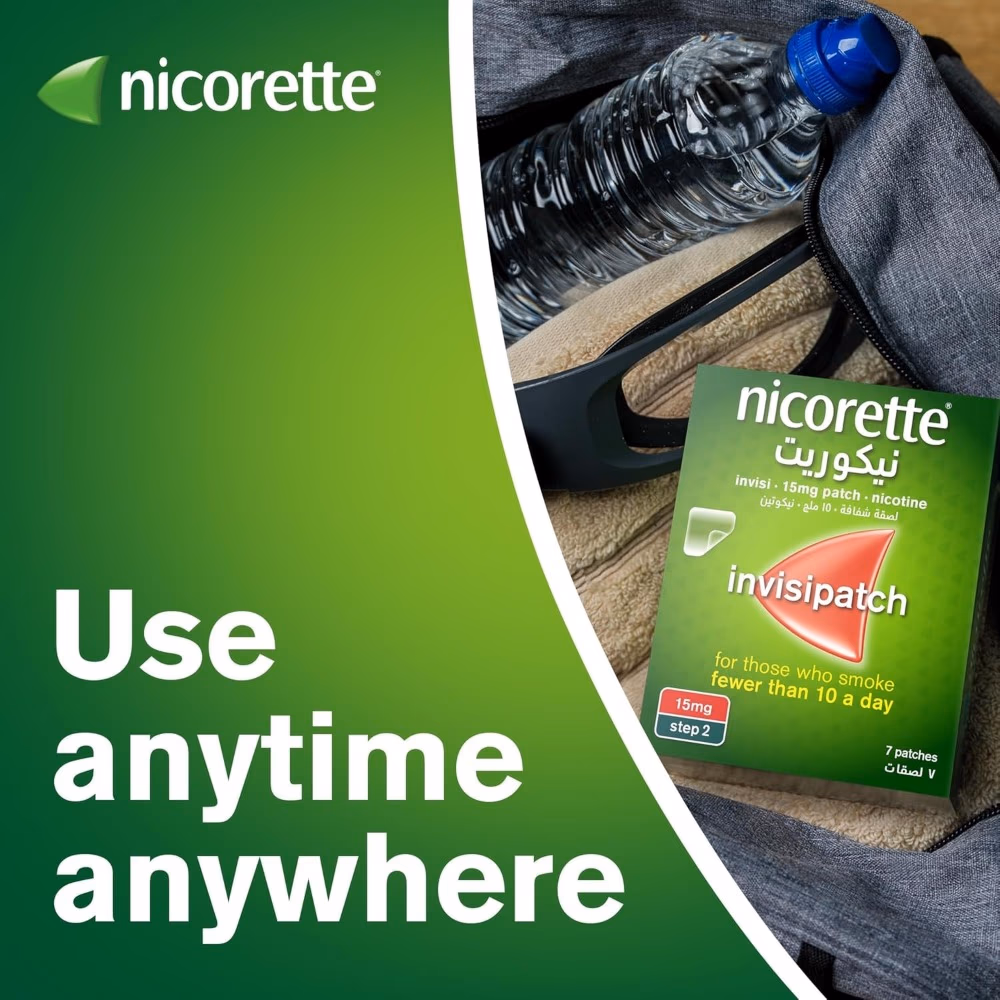 Nicorette Invisipatch 15mg 7 Patches 2