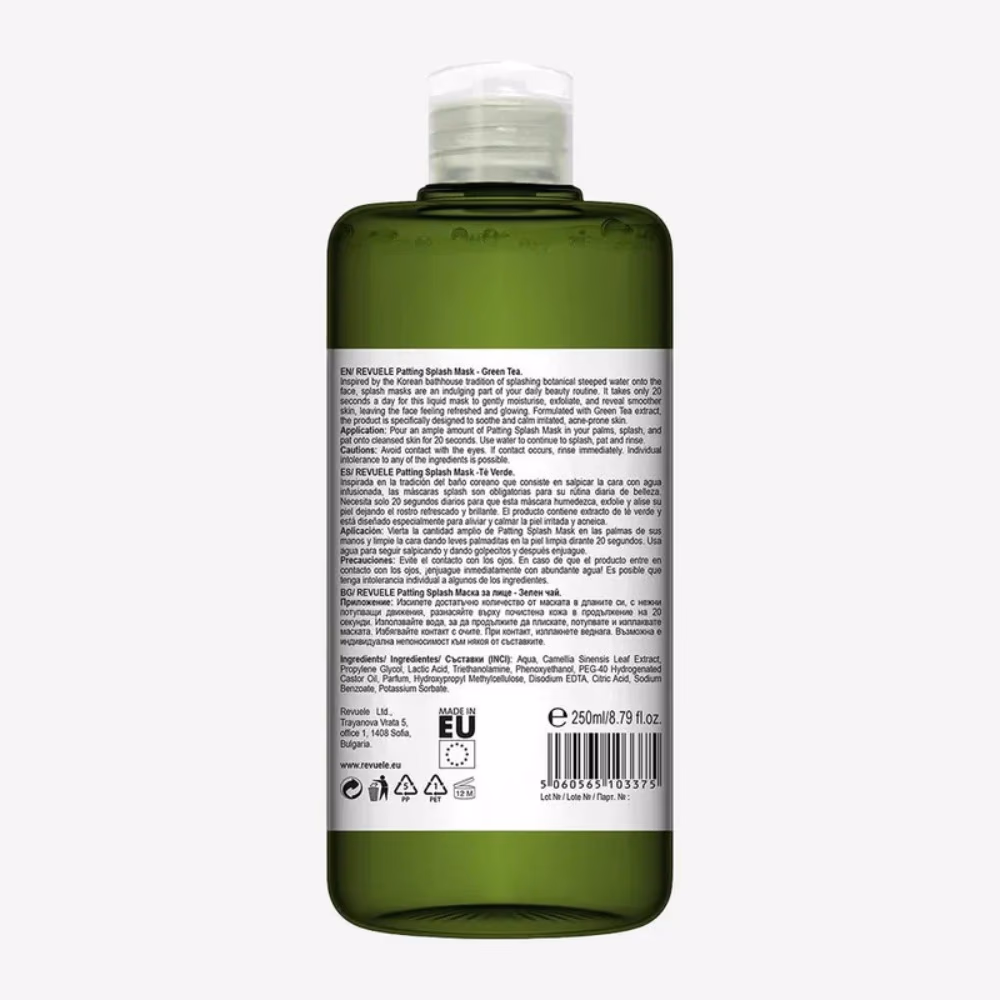 Revuele Patting Splash Mask Green Tea 250ML 2