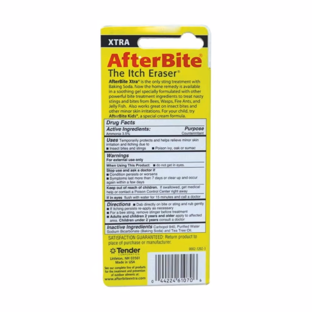 After Bite Xtra Insects & Stings Soothing Gel 20g – Fast Itch Relief 2