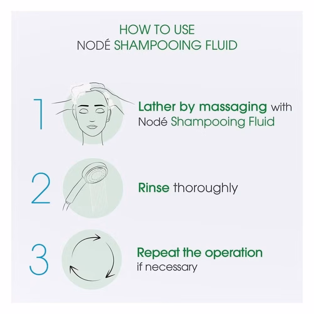 Bioderma Nodé Fluid Shampoo - Gentle Non-Stripping Cleanser 5
