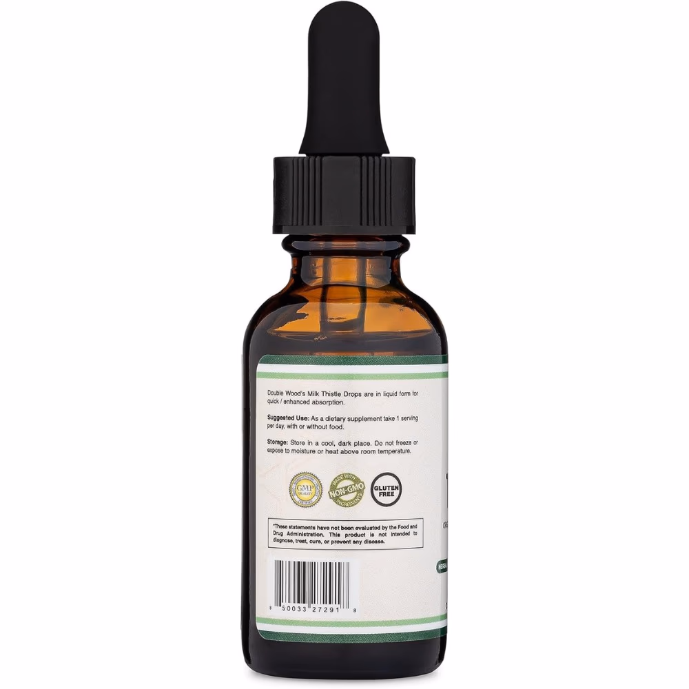 Double Wood Milk Thistle Liquid Extract 30 mL 3
