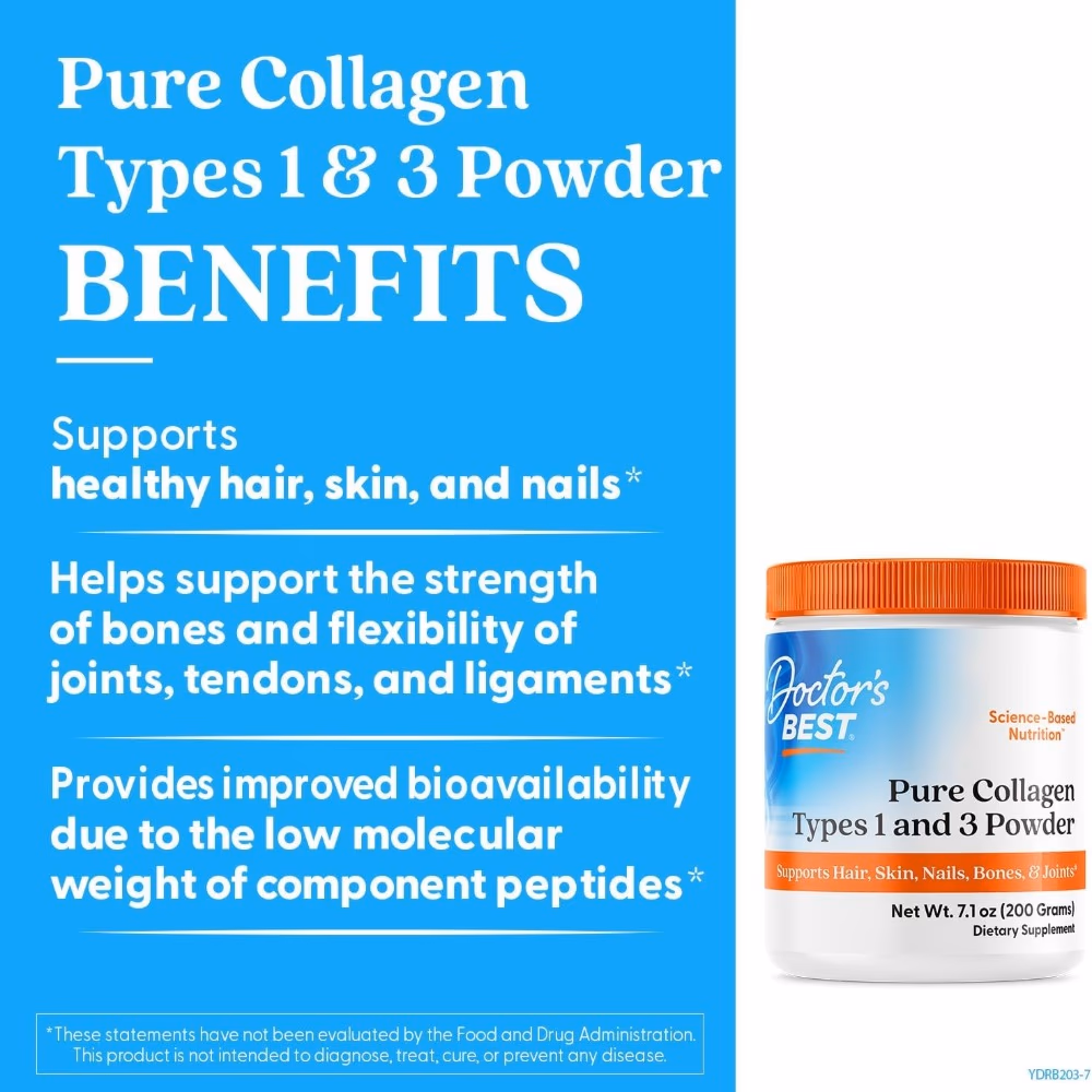 Doctor's Best Collagen Type 1 & 3 200g 3