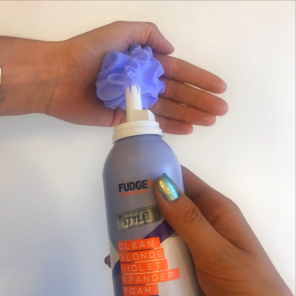 Fudge Style Clean Violet Xpander Foam 200ml 3